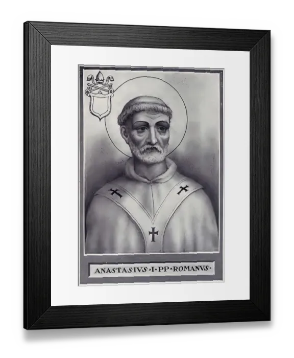 Framed Print : Anastasius I (Greek: the Risen One)