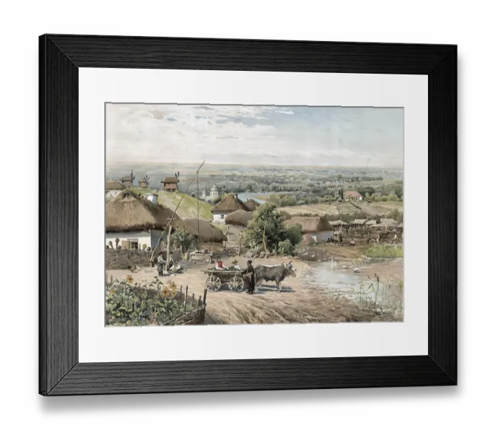 Framed Print : Little Russia, today north of Ukraine