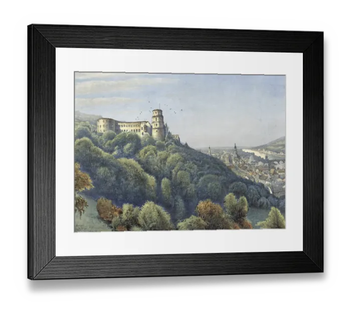 Framed Print : Heidelberg, city on the Neckar Framed Print : Heidelberg, city on the Neckar