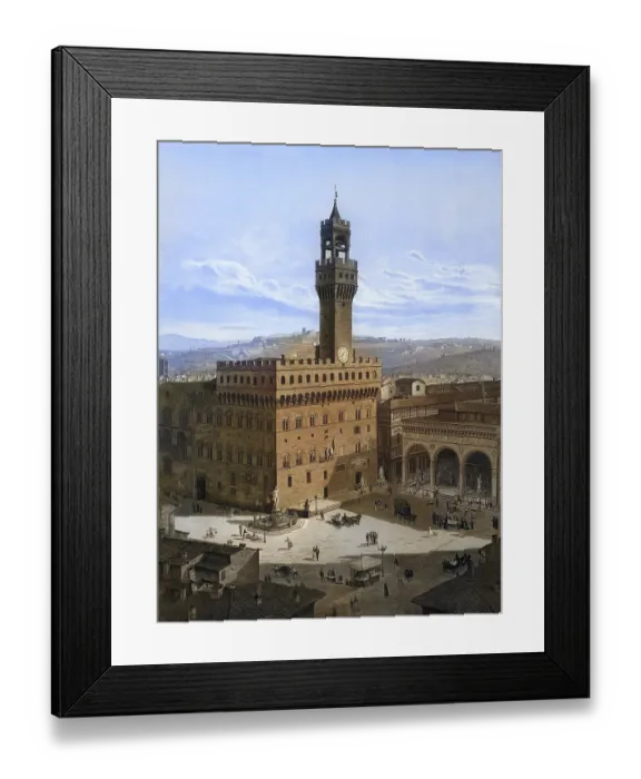 Framed Print : Piazza della Signoria, Florence