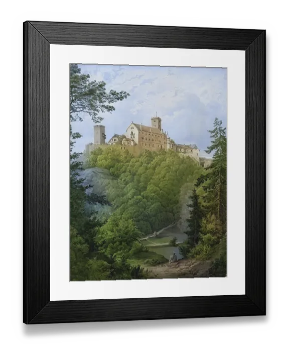 Framed Print : Wartburg, castle near Eisenach