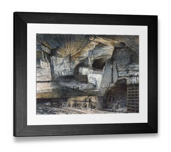 Framed Print : Wieliczka Salt Mine in the southern Polish town of Wieliczka (German) Framed Print : Wieliczka Salt Mine in the southern Polish town of Wieliczka (German)