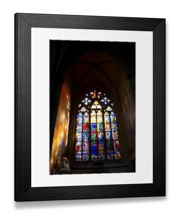 Framed Print : Interior of st. Vitus cathedral in Prague Framed Print : Interior of st. Vitus cathedral in Prague