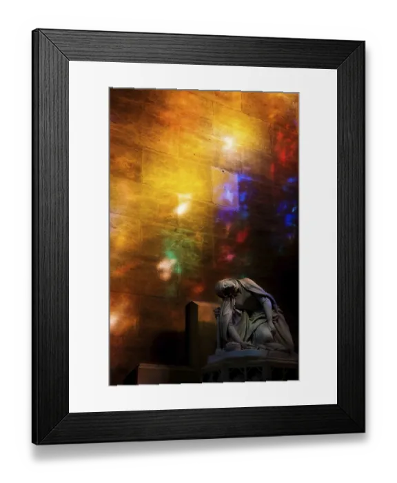 Framed Print : Interior of st. Vitus cathedral in Prague