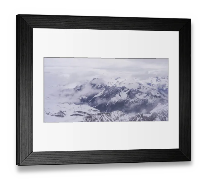 Framed Print : Another onset of winter in May