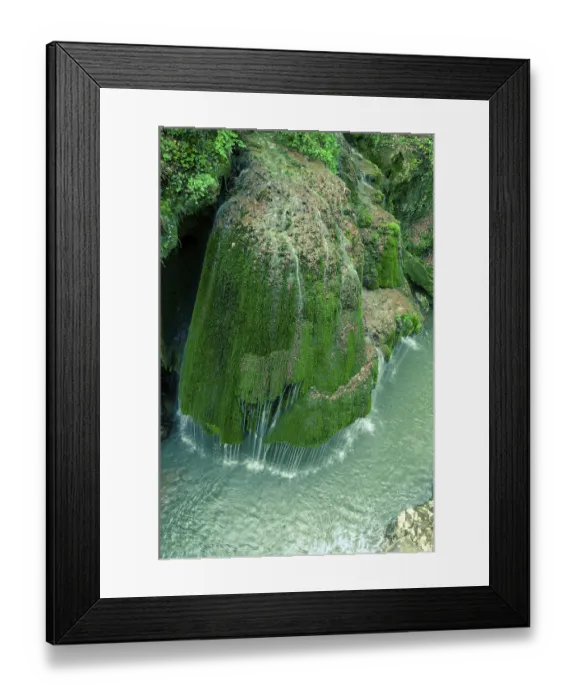 Framed Print : Top view of the Bigar waterfall Framed Print : Top view of the Bigar waterfall