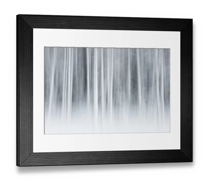 Framed Print : Intentional camera movement (ICM)