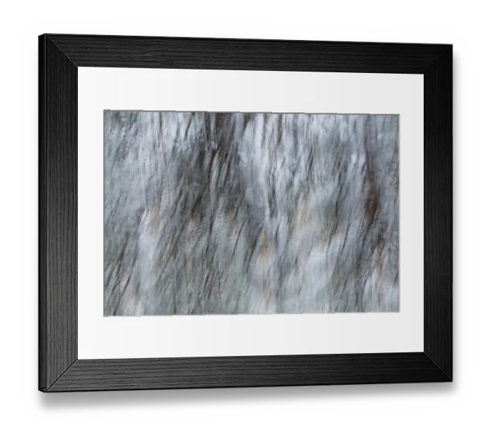Framed Print : Intentional camera movement (ICM)