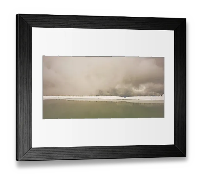 Framed Print : Another onset of winter in May