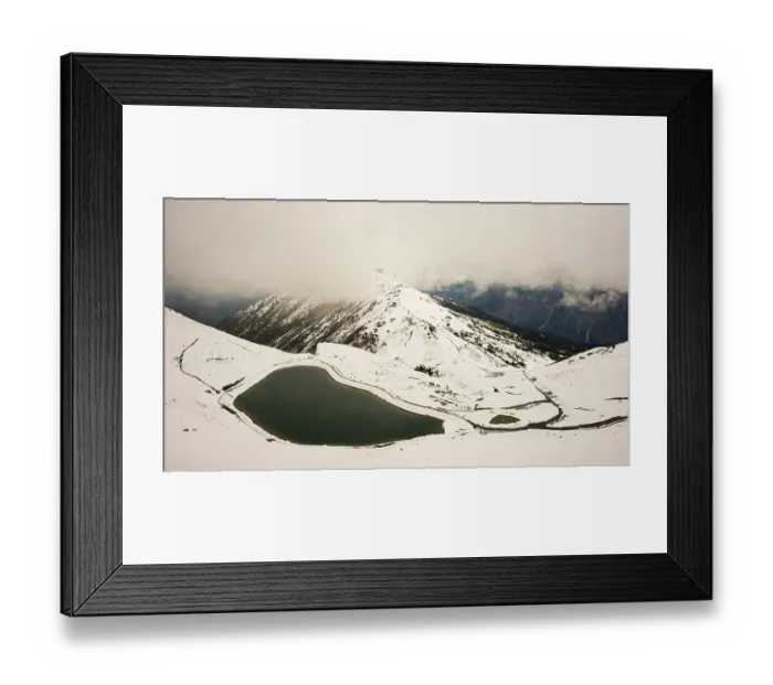 Framed Print : Another onset of winter in May