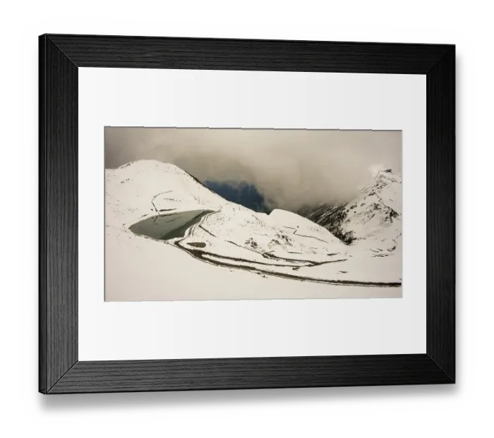 Framed Print : Another onset of winter in May Framed Print : Another onset of winter in May