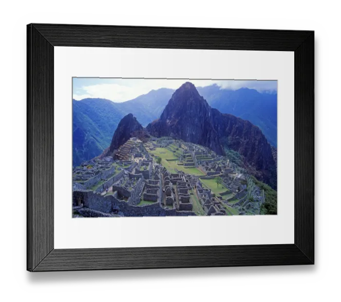 Framed Print : Machu Picchu, Andean Highlands Framed Print : Machu Picchu, Andean Highlands