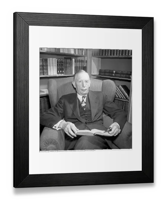 Framed Print : The first Tetra Pak carton - a tetrahedron patented by Ruben Rausing