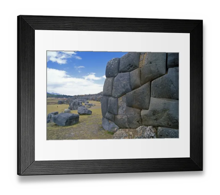 Framed Print : Remains of Saysayhuaman fortress
