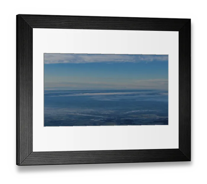 Framed Print : The scene shows an extended view of the landscape Framed Print : The scene shows an extended view of the landscape
