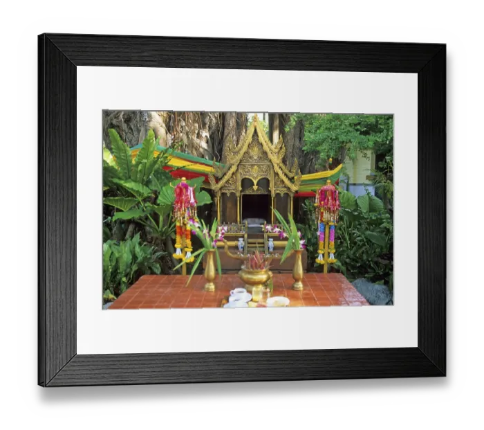 Framed Print : Haunted house, Ko Phi Phi Don, Thailand