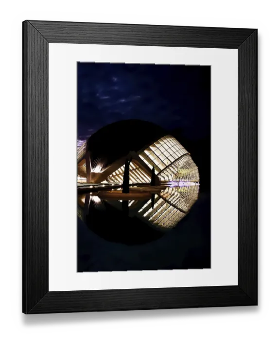 Framed Print : Ciutat de les Arts i les Ciencies
