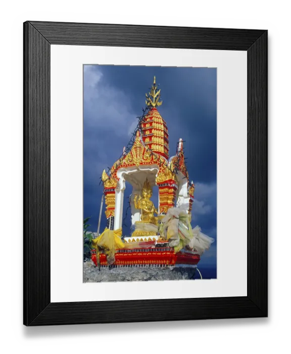 Framed Print : Shrine in Wat Tam Sua monastery Framed Print : Shrine in Wat Tam Sua monastery