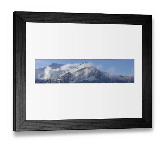 Framed Print : Mountain panorama from Sollereck Framed Print : Mountain panorama from Sollereck