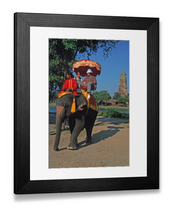 Framed Print : People, tourists, temple ruins Framed Print : People, tourists, temple ruins