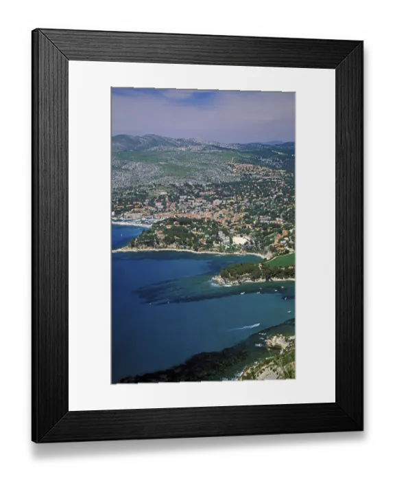 Framed Print : Panoramic view near Cassis, Cap Canaille Framed Print : Panoramic view near Cassis, Cap Canaille