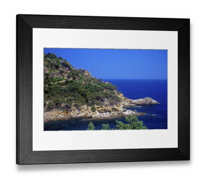 Framed Print : Costa Brava near Tossa de Mar, Spain Framed Print : Costa Brava near Tossa de Mar, Spain