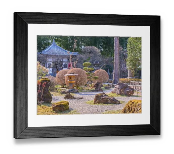 Framed Print : Saitama, chichibu - mar 26 2023