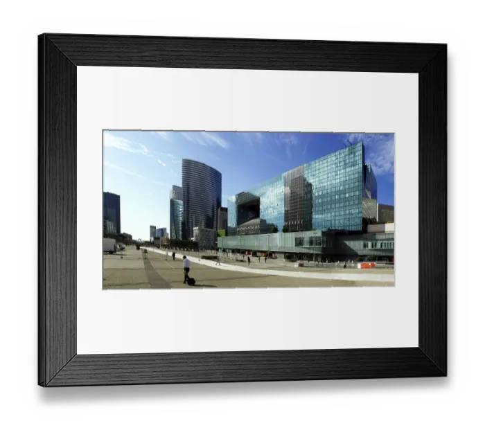 Framed Print : La Defense - Paris - France Framed Print : La Defense - Paris - France