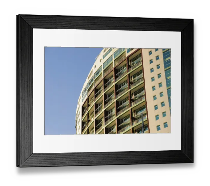 Framed Print : Modern hotel building in Expo, Lisbon Framed Print : Modern hotel building in Expo, Lisbon