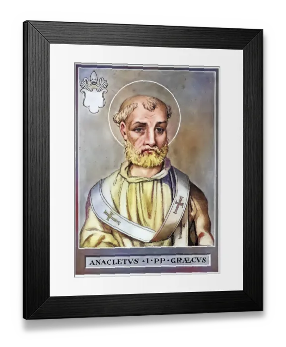 Framed Print : Anaclet, also Anencletos, Anencletus Framed Print : Anaclet, also Anencletos, Anencletus
