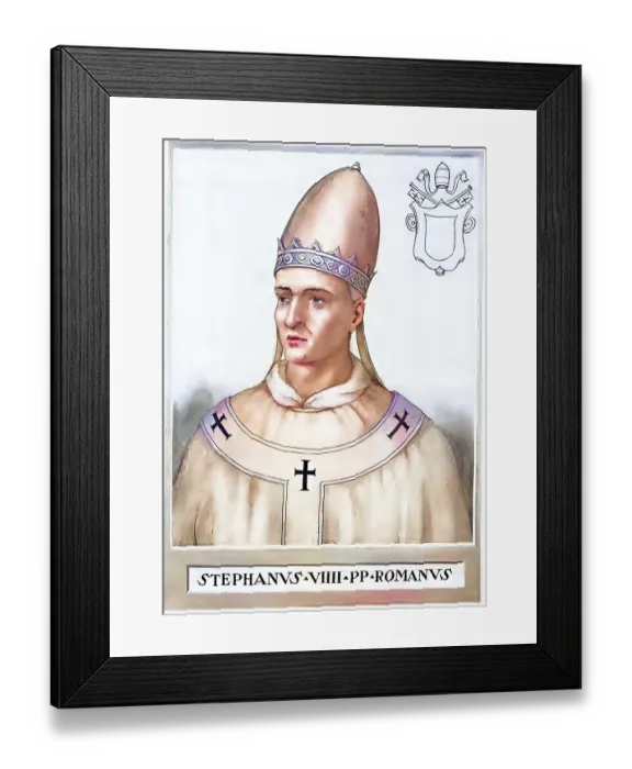 Framed Print : Stephen IX (X), previously Frederick of Montecassino OSB Framed Print : Stephen IX (X), previously Frederick of Montecassino OSB