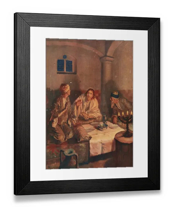 Framed Print : Scene from the biblical story, On the Day of Jesus Resurrection