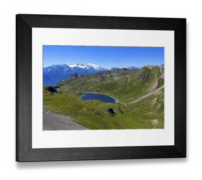 Framed Print : Oberer Fully See mountain lake Framed Print : Oberer Fully See mountain lake