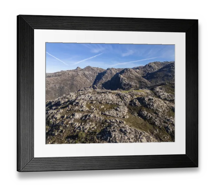 Framed Print : Mountains of Peneda-Geres National Park on Sunny Day Framed Print : Mountains of Peneda-Geres National Park on Sunny Day