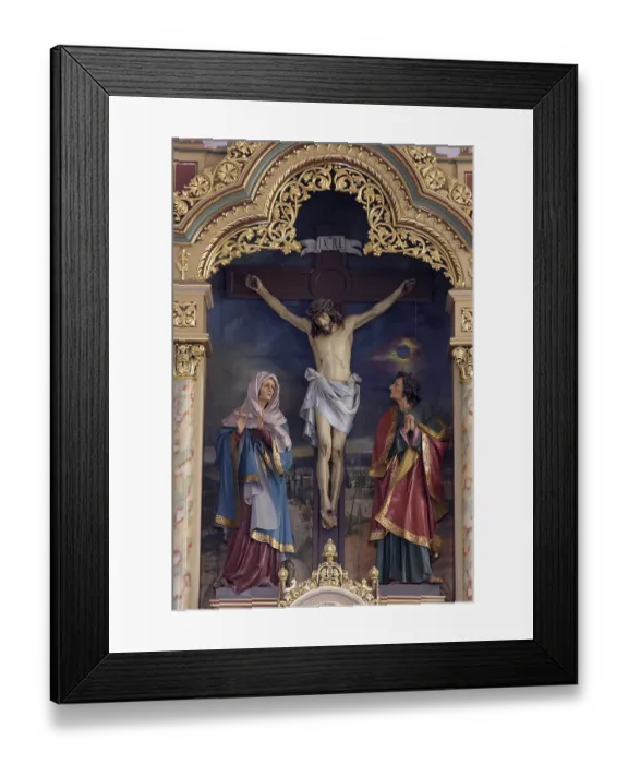 Framed Print : Crucifixion