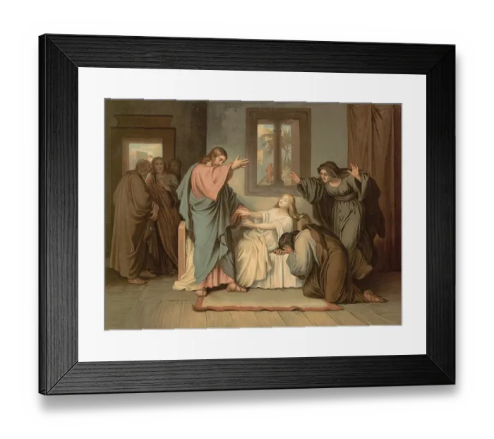 Framed Print : Scene from the biblical story Framed Print : Scene from the biblical story