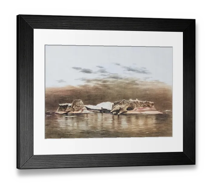 Framed Print : Iceberg on the west coast of Greenland Framed Print : Iceberg on the west coast of Greenland