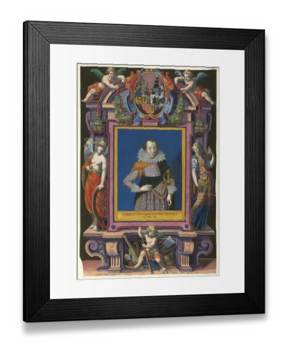 Framed Print : Members of the famous Augsburg Fugger family Framed Print : Members of the famous Augsburg Fugger family