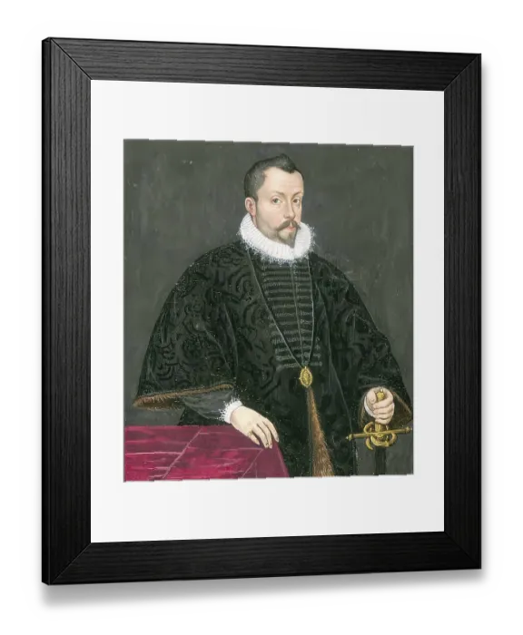 Framed Print : Members of the famous Augsburg Fugger family