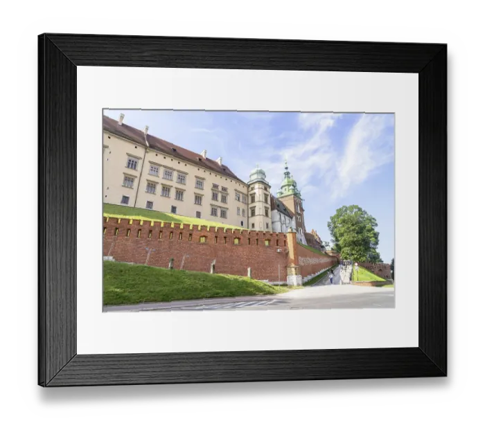Framed Print : Amazing Medieval Wawel Castle in Krakow