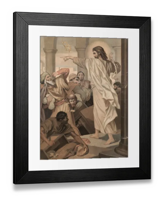 Framed Print : Scene from the biblical story