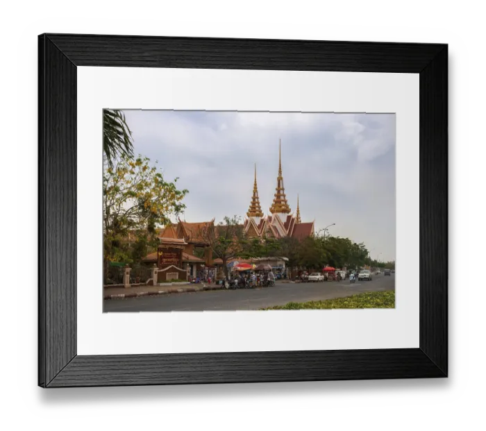Framed Print : Phnom Penh, Cambodia - February Framed Print : Phnom Penh, Cambodia - February