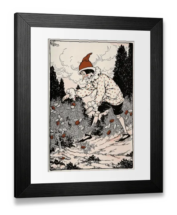 Framed Print : Illustration by Violet Moore Higgins