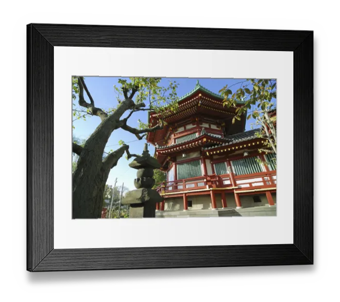 Framed Print : Benten Do Temple located on the island of Shinobazu pond in Famous Ueno park area Framed Print : Benten Do Temple located on the island of Shinobazu pond in Famous Ueno park area