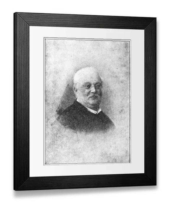 Framed Print : Portrait of Conrad Ferdinand Meyer - a Swiss poet and historical novelist Framed Print : Portrait of Conrad Ferdinand Meyer - a Swiss poet and historical novelist