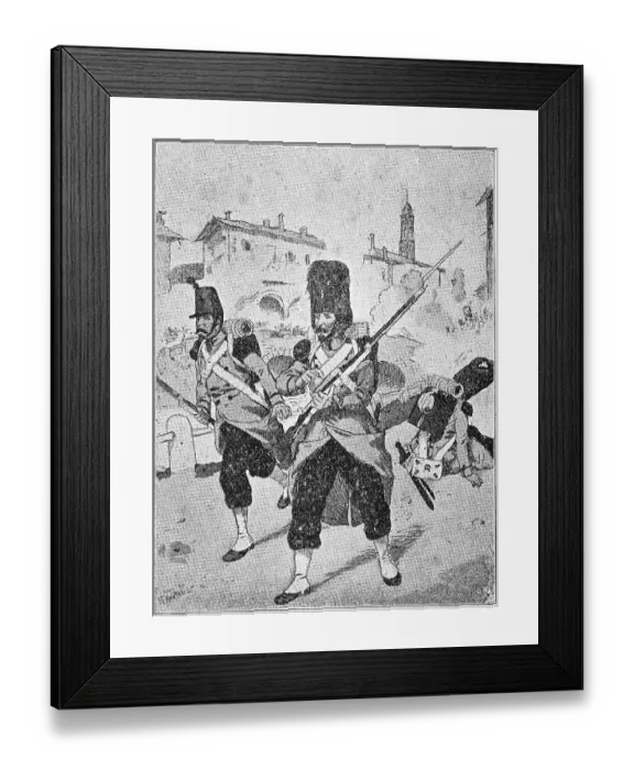 Framed Print : Imperial Guard of Napoleon III