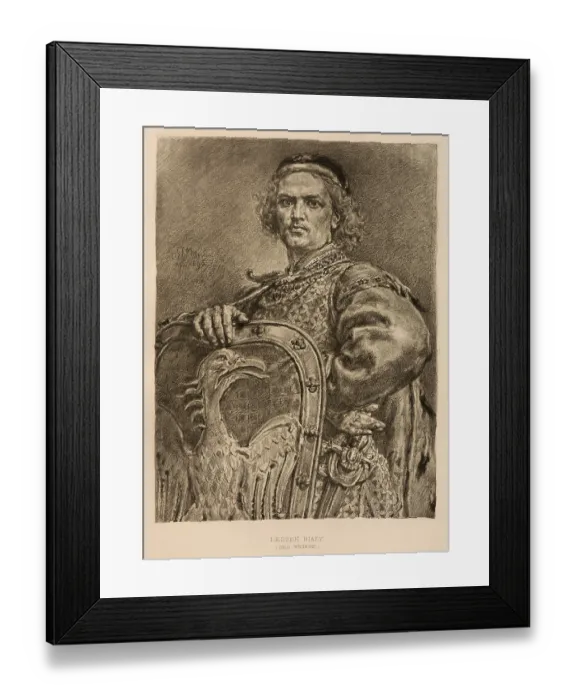 Framed Print : Leszek the White, Leszek I Bialy Framed Print : Leszek the White, Leszek I Bialy