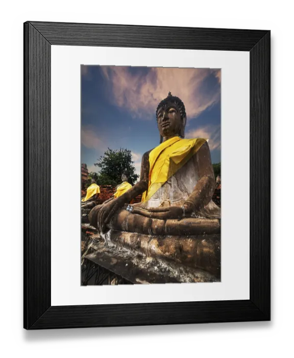 Framed Print : Asian religious architecture
