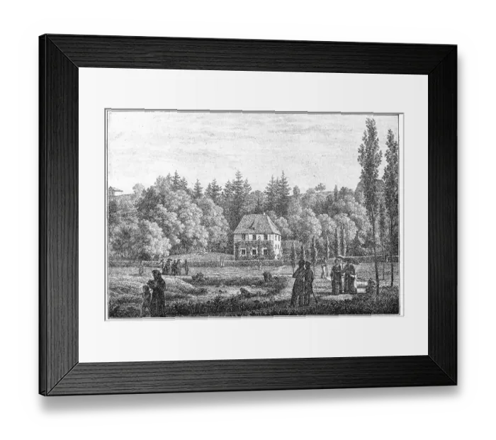 Framed Print : Goethes Gartenhaus in Weimar, Germany Framed Print : Goethes Gartenhaus in Weimar, Germany