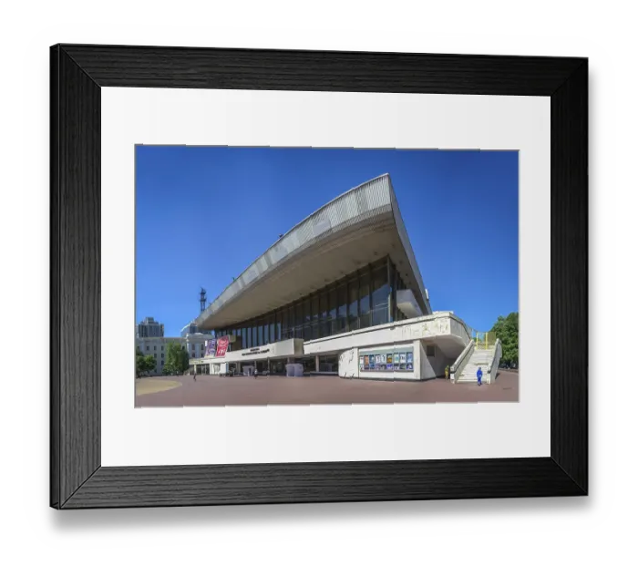 Framed Print : ODESSA, UKRAINE - 06.01.2018. Theater of Musical Comedy in Odessa city
